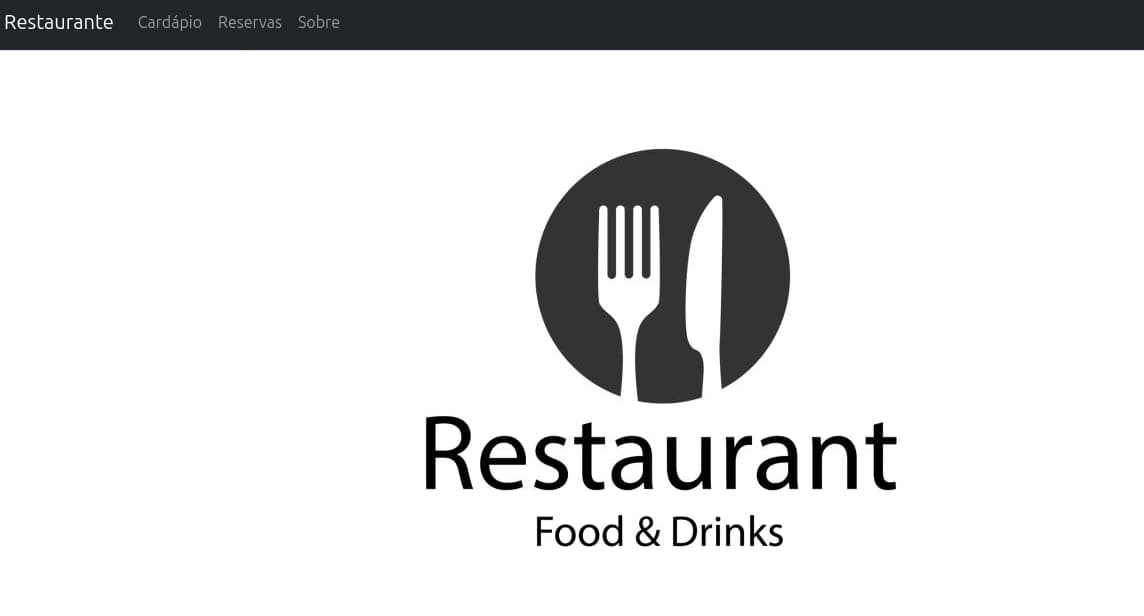 Site de Restaurante Bootstrap
